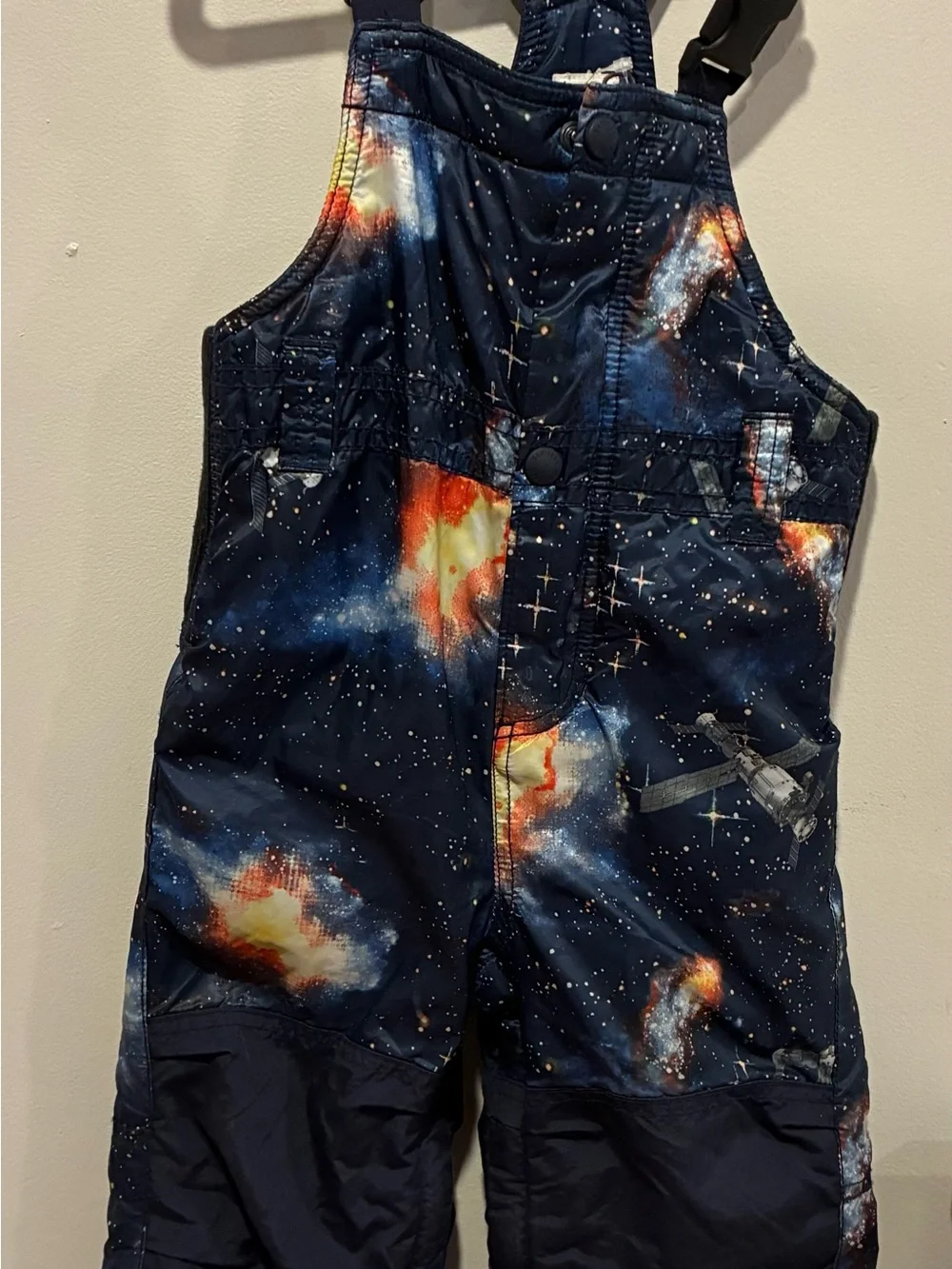 Baby Gap Space Print Overalls